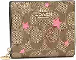 COACH 星柄 二つ折り財布 ホワイト COACH コーチ 財布 二つ折り財布 新作 新品 スタープリント 星柄